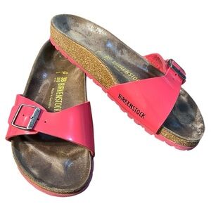 Birkenstock Women's Hot Pink Madrid Sandals L7 M5